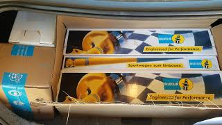 Bilstein B6 shocks struts New Boxes  Pre Install [upl. by Ellenej]