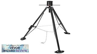 VEVOR 5th Wheel Tripod Stabilizer 5000 LBS Load Capacity Tripod Fifth Wheel Review [upl. by Lekar499]