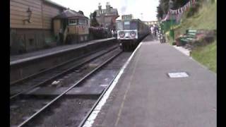 Steam race Thomas the Tank beaten by Daisy the demu on the Hampshire Alps [upl. by Meghan]