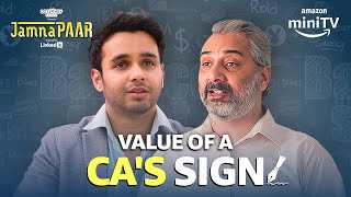 The Value Of A Chartered Accountants Signature ft Varun Badola  Jamnapaar  Amazon miniTV [upl. by Negris489]