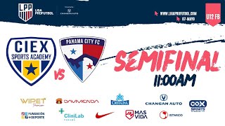 LPP  CIEX ACADEMY VS PANAMA CITY U12 FB SEMIFINAL [upl. by Blodgett]