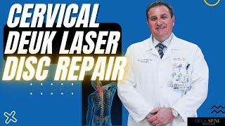 How to Cure Neck Pain for a Herniated Disc  Cervical Deuk Laser Disc Repair [upl. by Eixela]