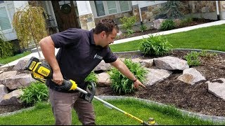 How to Trim without getting grass everywhere [upl. by Ayamahs]