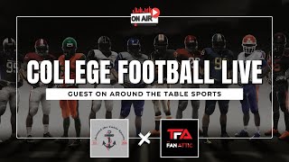 Coach i Joins College Football Live on Around the Table Sports [upl. by Lindemann180]