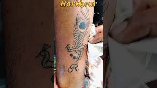 मोर पंखMour Pankh Tattooharidwartattooartist [upl. by Yvel]