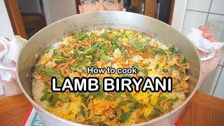 How to cook LAMB BIRYANI [upl. by Seagrave]