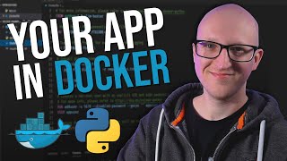 Docker VSCode Python Tutorial  Run your App in a Container [upl. by Aihseuqram]