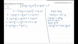 Valid and Invalid Arguments in Logic using rules of inference examples [upl. by Karry]