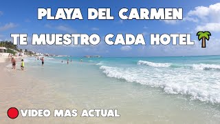 Todos Los Hoteles De Playa Del Carmen🔴7 Enero 2024  Actualización Soleado Hoy [upl. by Anillek]