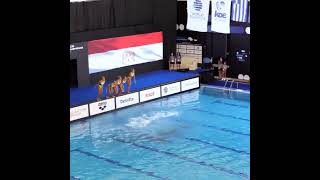 EGYPT  Team Free Final  Onland Performance  Artistic Swimming Championship swimming olympics [upl. by Llacam]