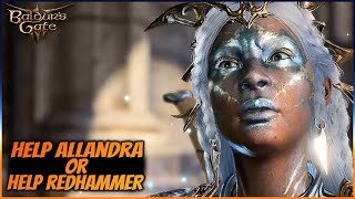 Help Allandra  Help Redhammer  Betray Redhammer  Kill Redhammer  Outcomes  Baldurs Gate 3 [upl. by Oranneg449]