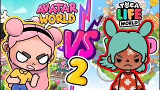 Avatar World Vs Toca Boca 🥊​💥​👊​Parte 2 [upl. by Vyky150]