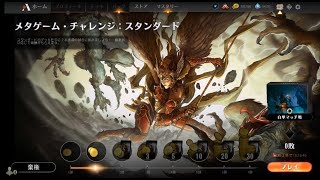 メタゲーム・チャレンジ スタンダード 白単で対戦 MTGアリーナ [upl. by Joseito]