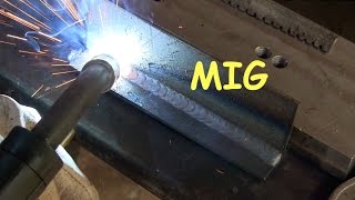 Mig Welding Techniques Tested [upl. by Mountford]