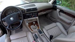 1995 BMW 540I with 67k miles 6 speed manual [upl. by Nairdad132]