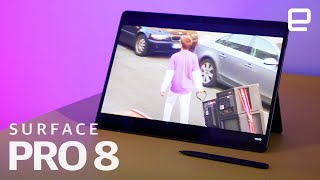 Microsoft Surface Pro 8 review A better but pricier hybrid [upl. by Nnauol]