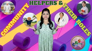 Community Helpers  Community Helpers for Kids  Our Helpers Name  Our Helpers Activity  Helpers [upl. by Madison]