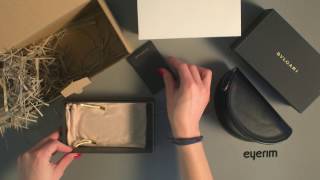 eyerim presents Unboxing of Bvlgari BV6061B 27813 sunglasses [upl. by Bortz]