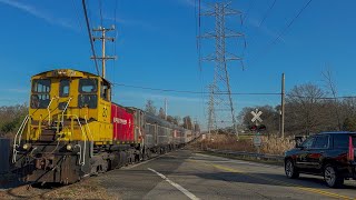 Chasing the Whippany Railway Museum Polar Express train excursion [upl. by Anelleh313]