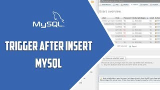 MYSQL – Trigger AFTER INSERT – Video 38 [upl. by Olli]