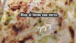 Riso al forno con verza [upl. by Acissj]