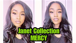 MERCY JANET COLLECTION WIG REVIEW [upl. by Ellecram]