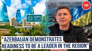 Zelensky Aide on COP29 and Ukraines participation in the conference [upl. by Sunderland]