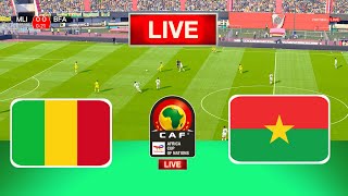 LIVE🔴 Mali Vs Burkina Faso  Africa Cup of Nations  Round of 16  Live Football Match Today [upl. by Benedikta]