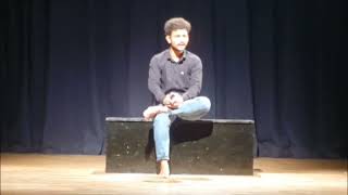 अंधा युग धर्मवीर भारती  निवेदन  MA 1 drama  classroom presentation  Lalit Kala Kendra [upl. by Enomaj330]