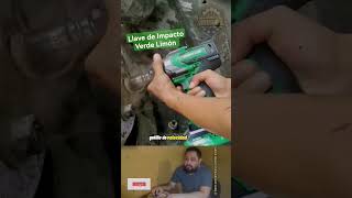 1er Prueba a Llave de Impacto Verde Limón Ruiba de Aliexpress taller taladro drill shorts tools [upl. by Stepha]