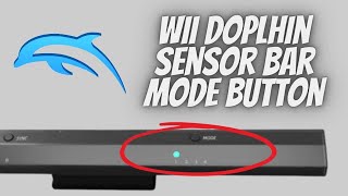 Wii Dolphin Sensor Bar  Mode Button Explained [upl. by Ecnarrat332]