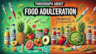 Paragraph about Food Adulteration খাদ্যে ভেজাল বাংলা অর্থ সহ hsc class11 foodadulteration [upl. by Yenal]