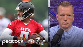 Michael Penix Jr Jayden Daniels in Simms ‘Ready Rookies’ QB tier  Pro Football Talk  NFL on NBC [upl. by Vasiliu847]