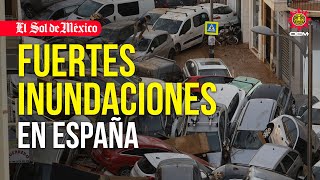 Inundaciones en España dejan más de 70 personas fallecidas [upl. by Noseimaj]