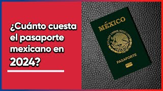 Pasaporte 2024 costo requisitos y cómo hacerlo paso a paso [upl. by Eeliak]