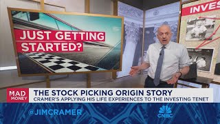 When you start investing go small says Jim Cramer [upl. by Yrolam307]