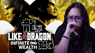 Like A Dragon Infinite Wealth Story Trailer Reaction  RGG Like A Dragon Direct  AGirlAndAGame [upl. by Georgeta]