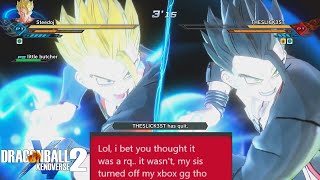 Dual Ultimates Forces Casual To RAGE Dual Ultimates Are So Broken  Dragon Ball Xenoverse 2 [upl. by Henrik]