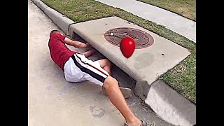 clown pulls kid into the sewer [upl. by Stoffel]