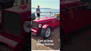 Some cars at the Largs Viking festival automobile cars ford mg mercedes farari [upl. by Iinden376]