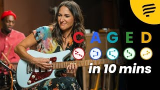 How CAGED opens up your fretboard  Dr Molly Miller  Pickup Music [upl. by Akcebar]