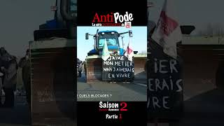 Les agriculteurs attaquent Paris   shorts 1 [upl. by Beedon717]