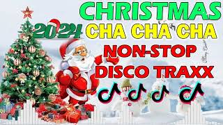 NONSTOP CHRISTMAS SONGS MEDLEY DISCO TRAXX 20232024⛄NEW CHACHA TIKTOK CHRISTMAS DISCO REMIX 2024🎄 [upl. by Shaffert]