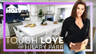 Open Concept Remodel of Dated Kitchen  Tough Love with Hilary Farr  HGTV [upl. by Buffo979]