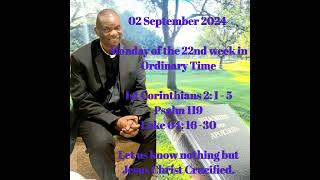 Fr Makamure 02 September 2024Ngatizivei Kristo wakarovererwa pachipiyanisririra [upl. by Preston]