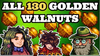 Stardew Valley 15 All Golden Walnut Locations  Guide [upl. by Eniamor991]