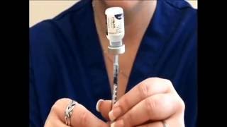 Lupron or Leuprolide Injection Video for IVF [upl. by Orwin]