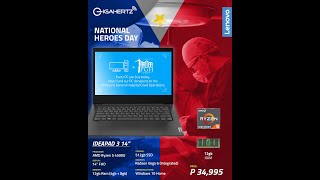 LENOVO IDEAPAD 3 14ARE05 81W3006APH R54500U 512GB SSD 12GB WIN10 BLACK [upl. by Lierbag]