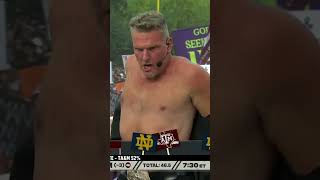 Pat McAfee just couldn’t resist 🤣 shorts [upl. by Oz443]