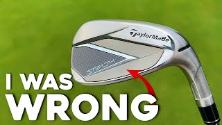 I was WRONG about these TAYLORMADE STEALTH golf clubs [upl. by Huoh]